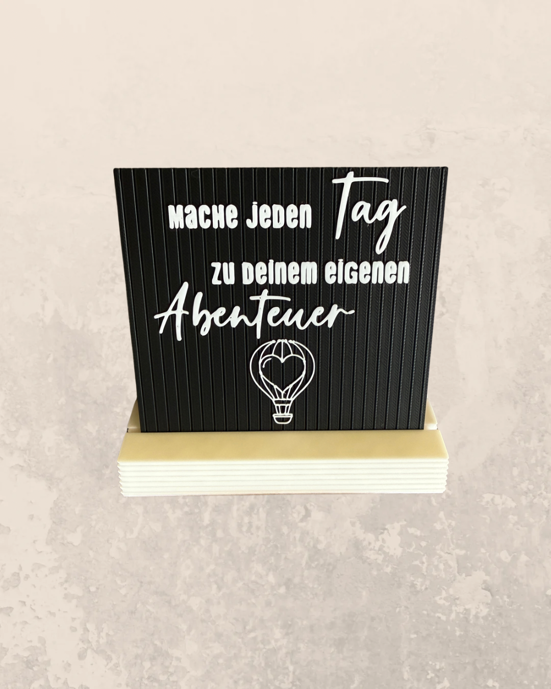Mache jeden Tag zu deinem eigenen Abenteuer