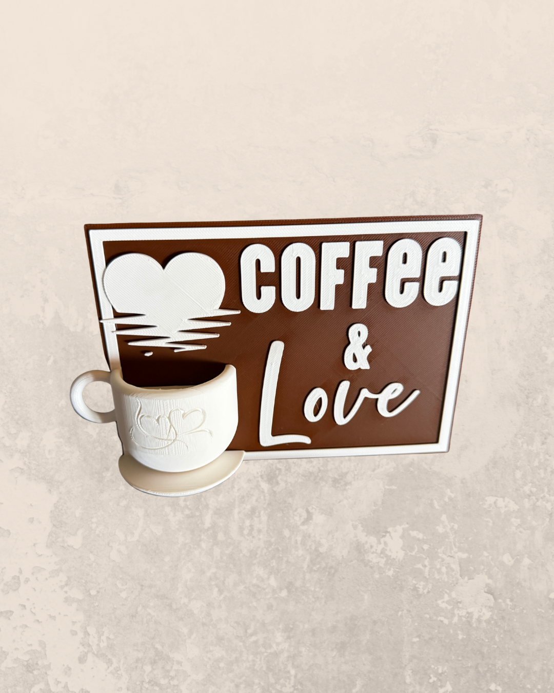 Aufsteller - Coffee & Love