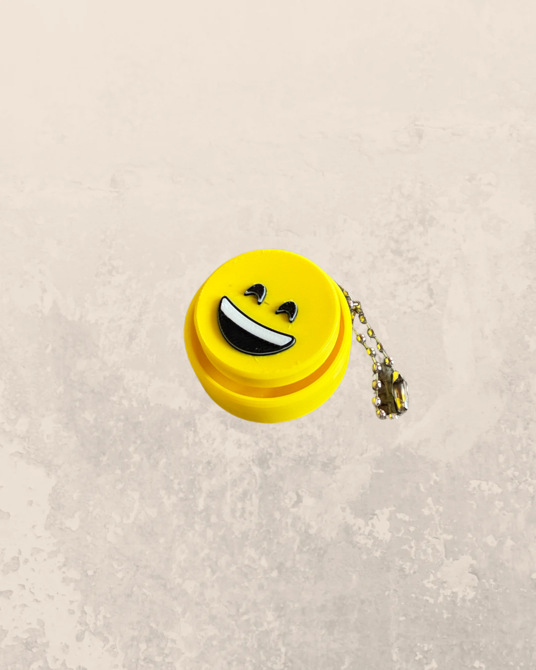 Smiley lachend