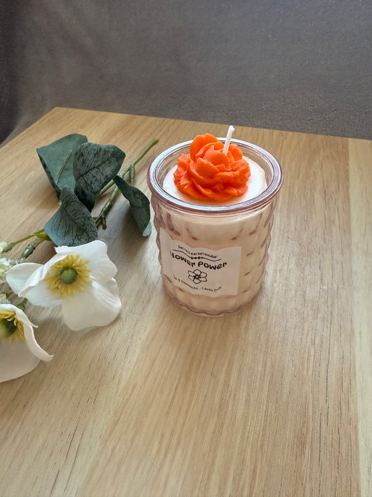Flower power in a glass