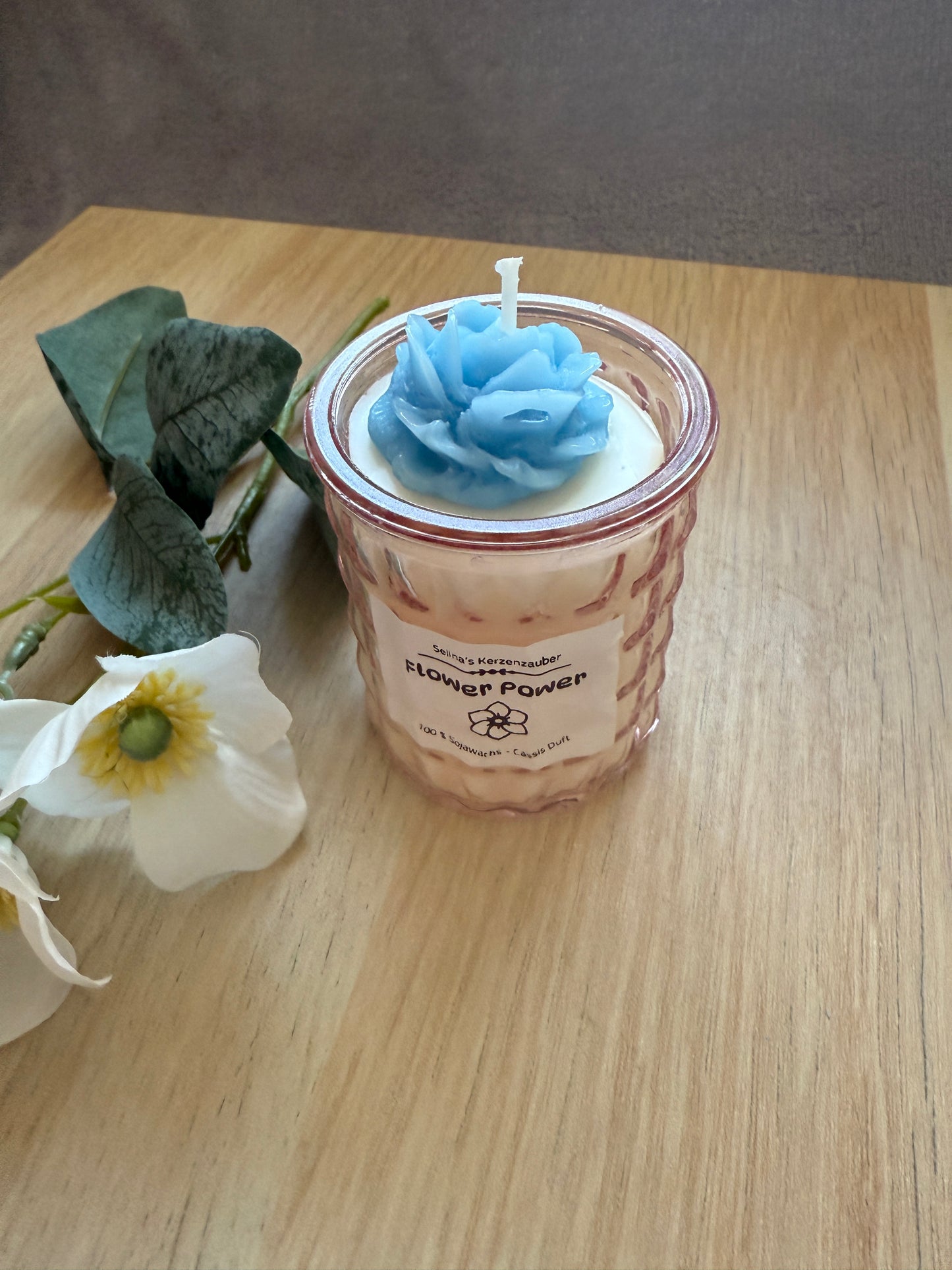 Flower power in a glass