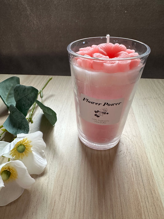 Flower power in a glass