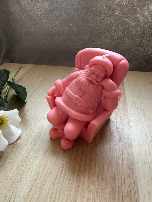 Santa Claus in the armchair