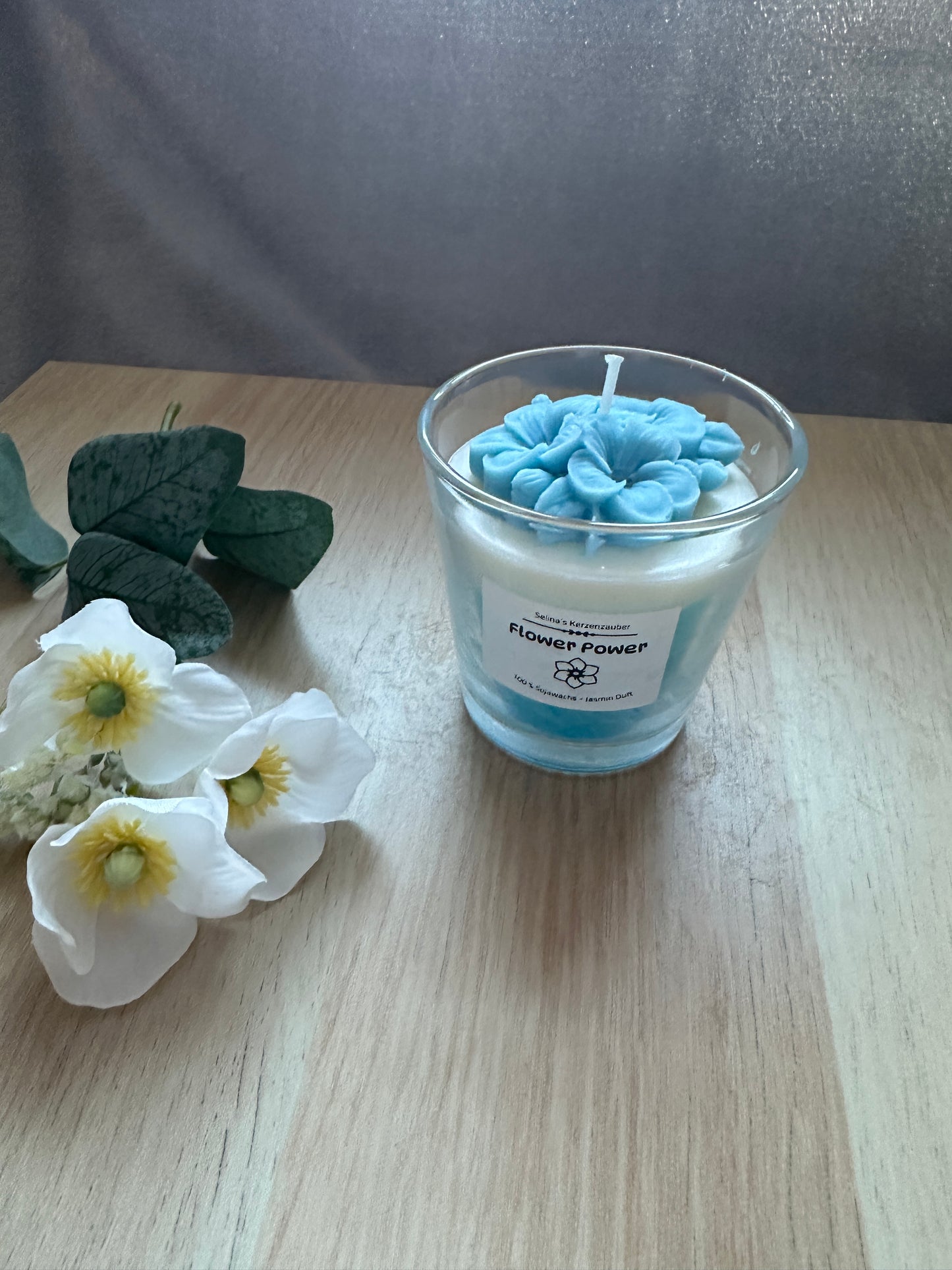 Flower power in a glass