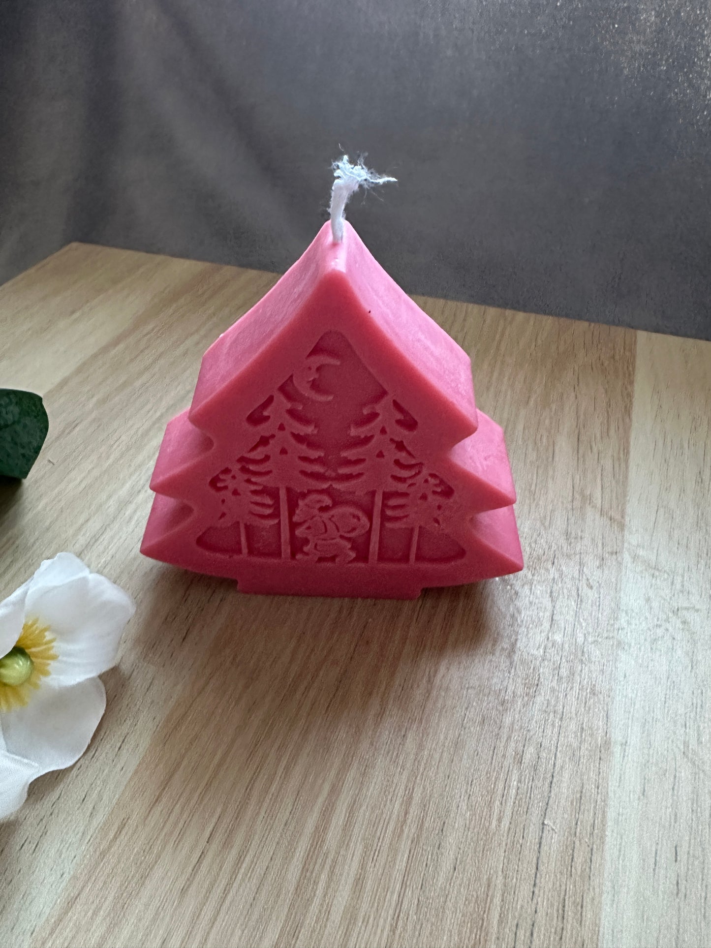 Christmas tree with pattern